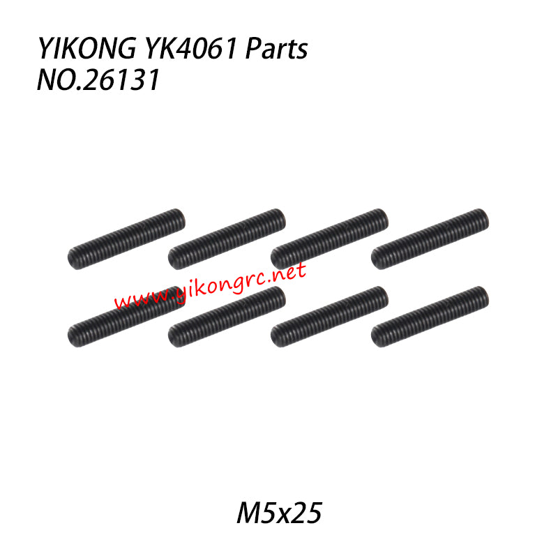 YIKONG YK4061 Parts Machine Screw M5x25 26131