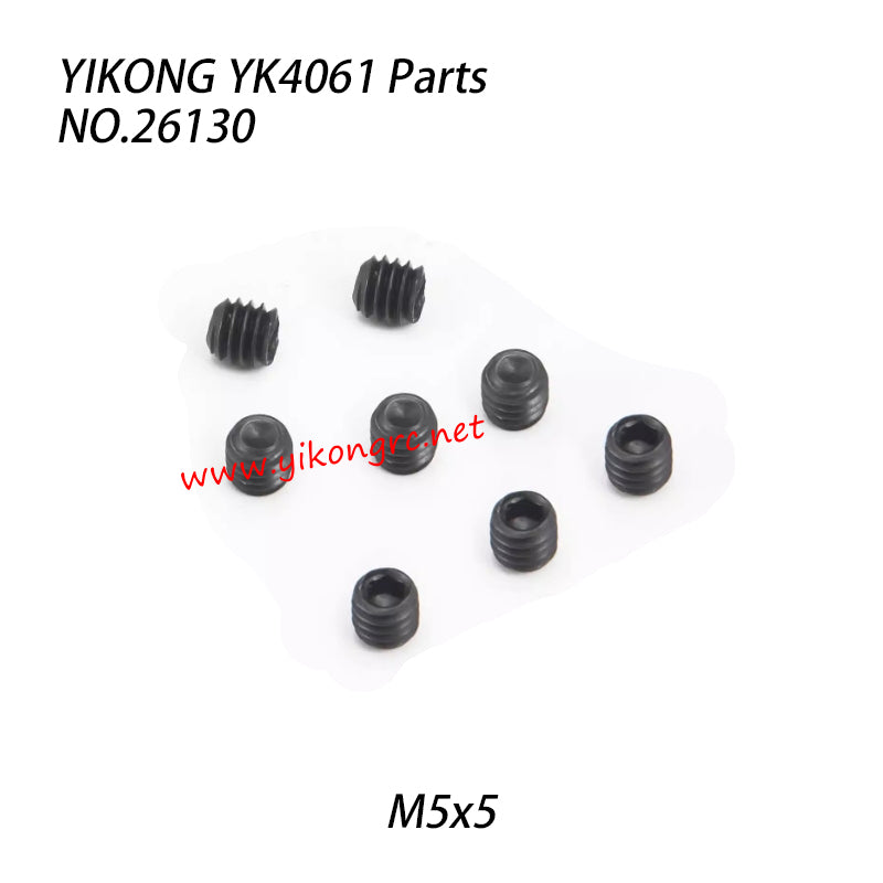 YIKONG YK4061 Parts Machine Screw M5x5 26130