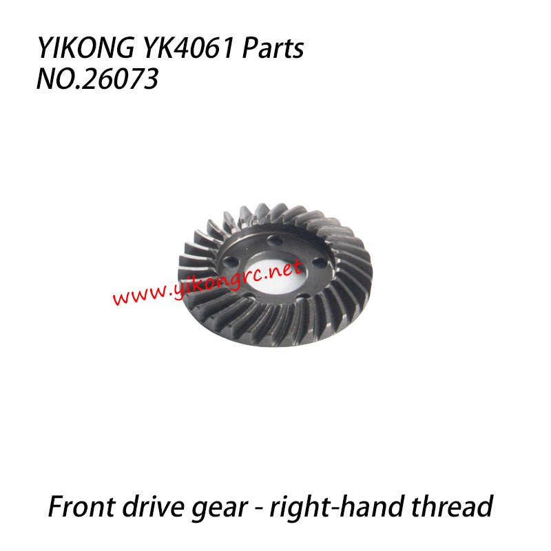 YIKONG YK4061 RC Car Parts Front drive gear - right-hand thread 26073