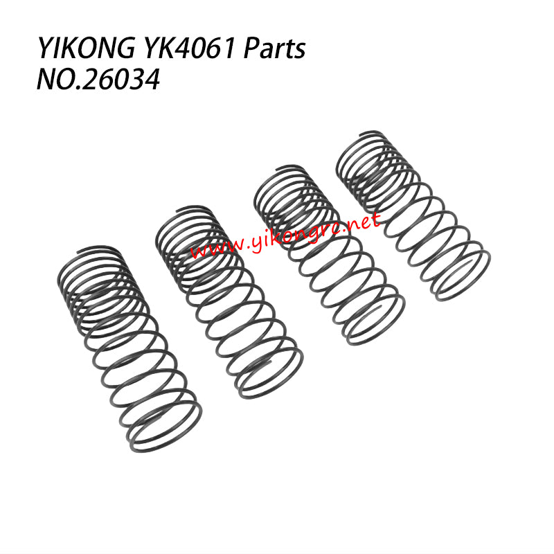 YIKONG YK4061 RC Car Parts Shock Absorber Spring 26034