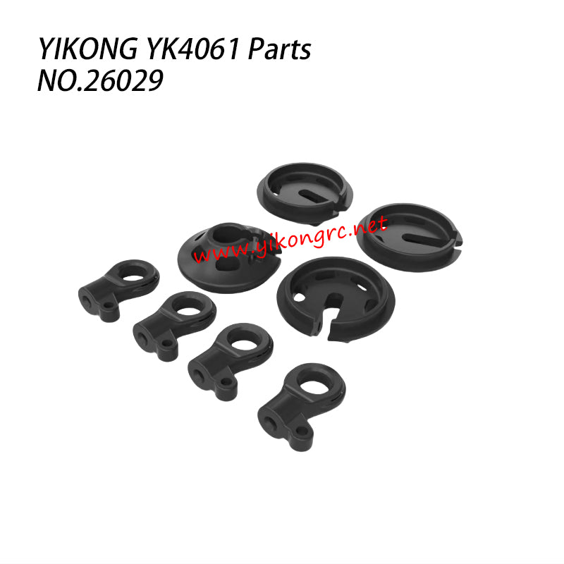 YIKONG YK4061 RC Car Parts Shock absorber lower mount, lower ball joint mount 26029