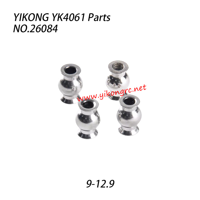 YIKONG YK4061 RC Crawler Parts Ball joint 9-12.9 26084
