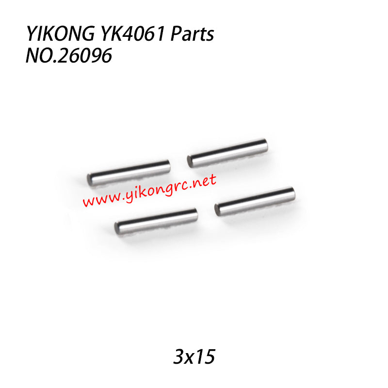 YIKONG YK4061 RC Truck Parts Pin 3x15 26096