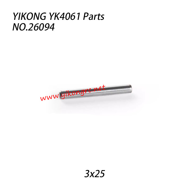 YIKONG YK4061 RC Truck Parts Pin 3x25 26094