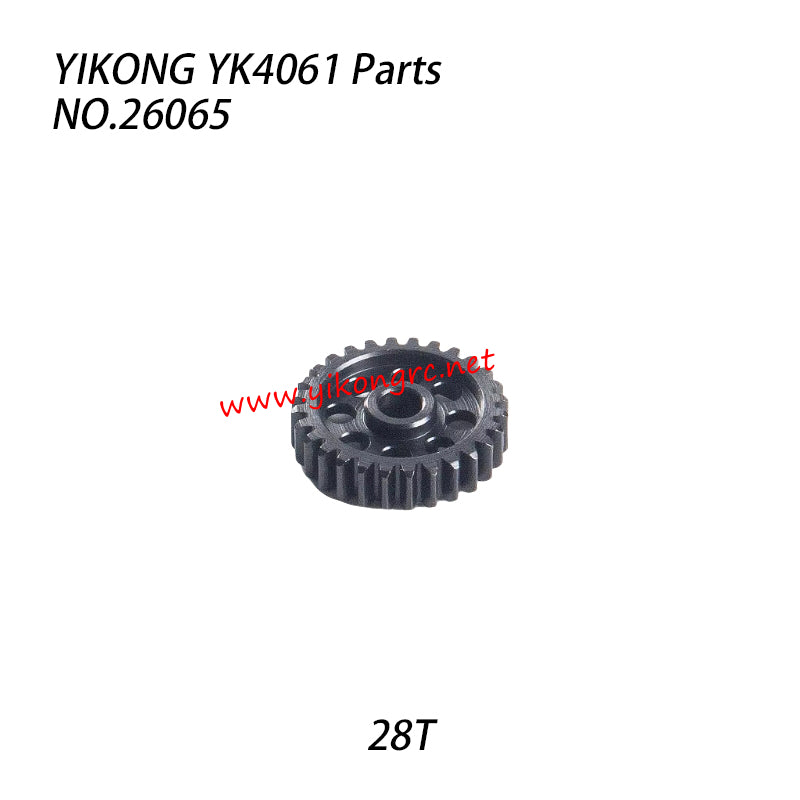 YIKONG YK4061 RC Truck Parts Secondary reduction gear 28T 26065