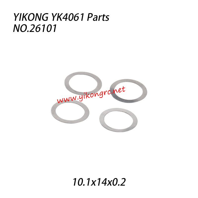 YIKONG YK4061 RC Truck Parts Washer 10.1x14x0.2 26101