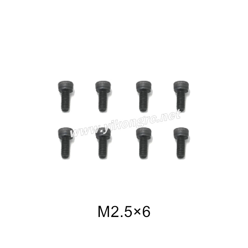 YIKONG YK4073 RC Truck Parts cap head screw M2.5x6 71140