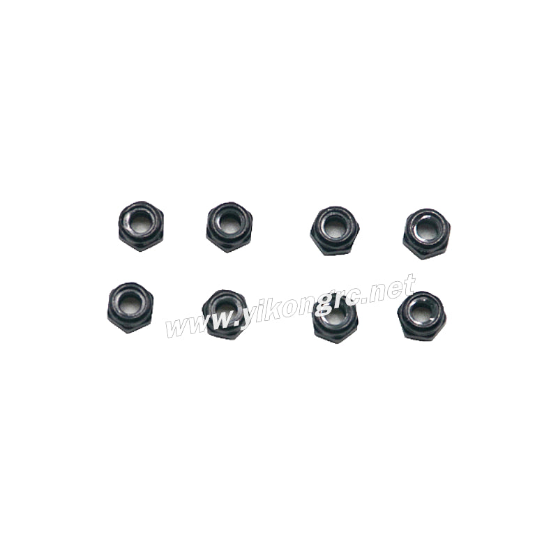 YIKONG YK4082/V3 RC Car Parts M3 Nylon Nuts 13115