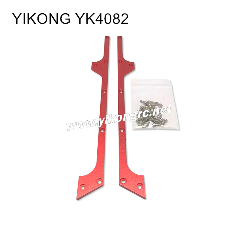 YIKONG YK4082/V3 Upgrade Parts Side Skirt Enclosure red