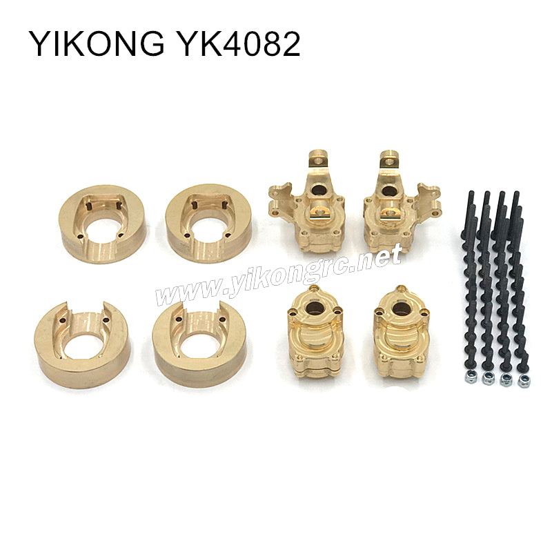 YIKONG YK4082/V3 Upgrades Brass Counterweight Front and Rear Cup