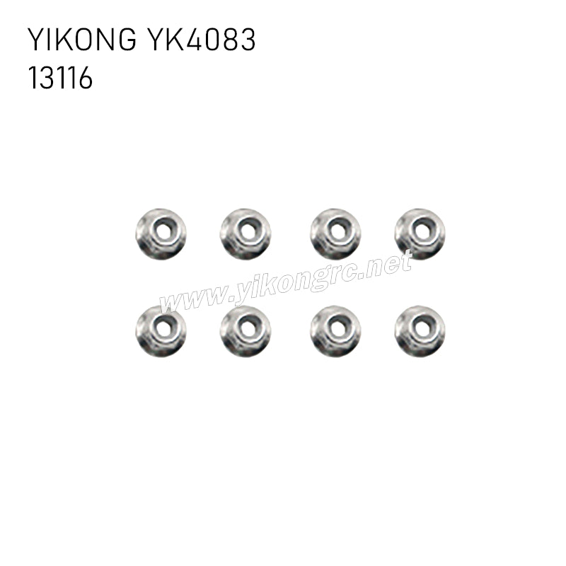 YIKONG YK4083/V3 Parts M3 flange lock nuts 13116