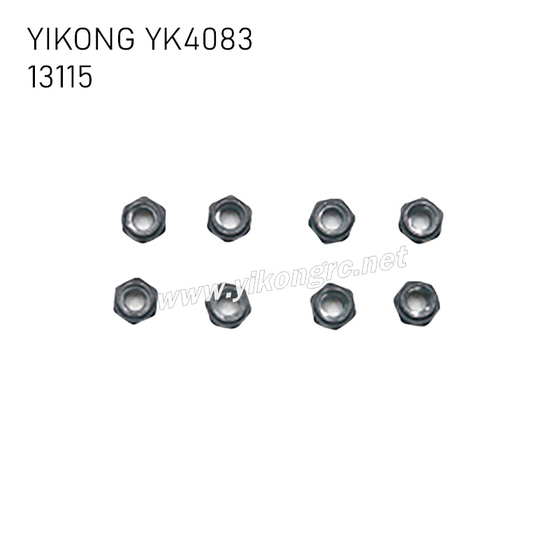 YIKONG YK4083/V3 Parts M3 lock nuts 13115