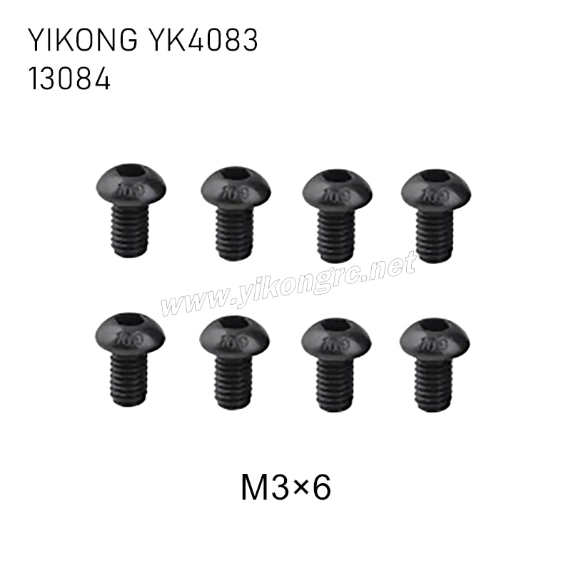 YIKONG YK4083/V3 Parts button head screws M3x6 13084