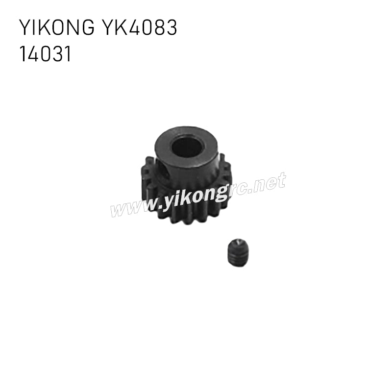 YIKONG YK4083/V3 RC Car Parts 16T pinion gear 14031