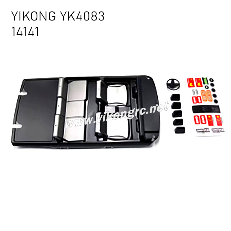 YIKONG YK4083/V3 RC Crawler Parts paint driver insert PC panel 14141