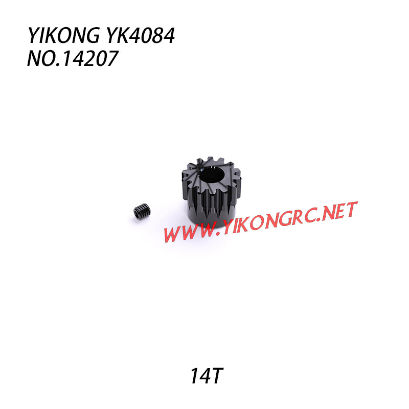 YIKONG YK4084/Pro Parts 14T Pinion Gear 14207