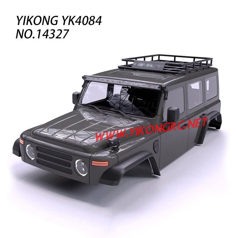 YIKONG YK4084/Pro RC Crawler Parts Body Assembly grey