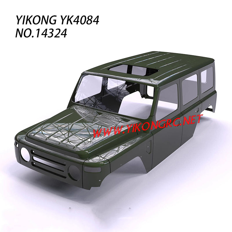YIKONG YK4084/Pro RC Crawler Parts Body Shell 14324 green