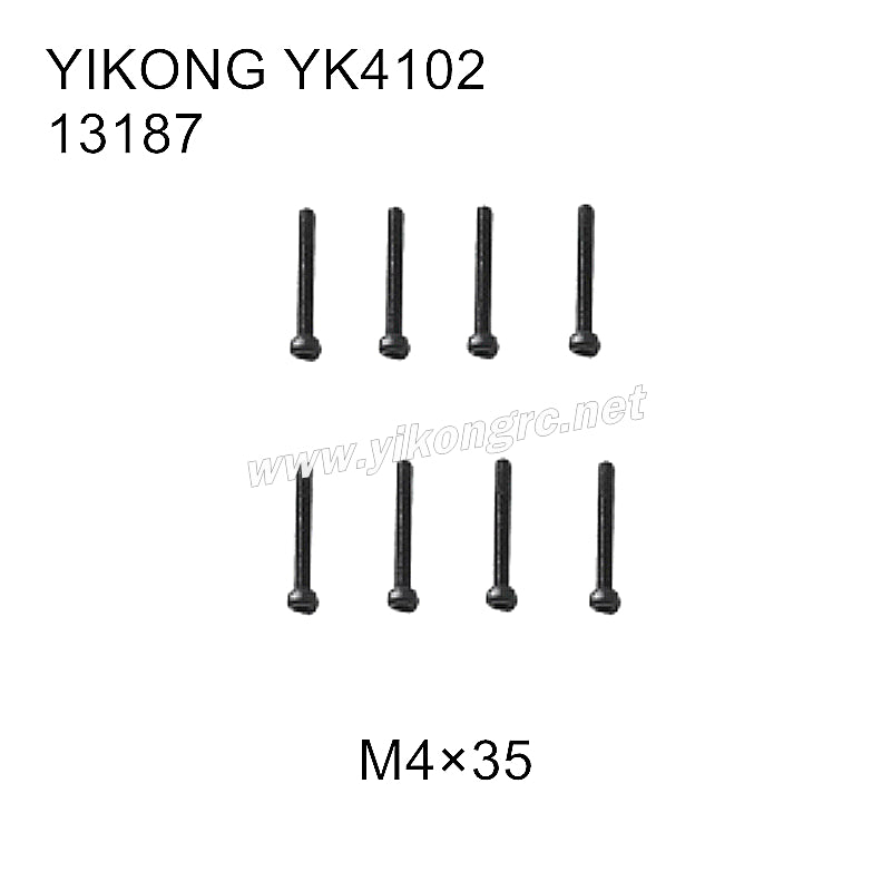 YIKONG YK4102 Parts Cap head screws M4x35 13187