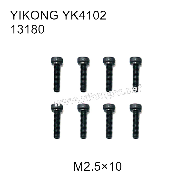 YIKONG YK4102 Parts cap head screws m2.5x10 13180