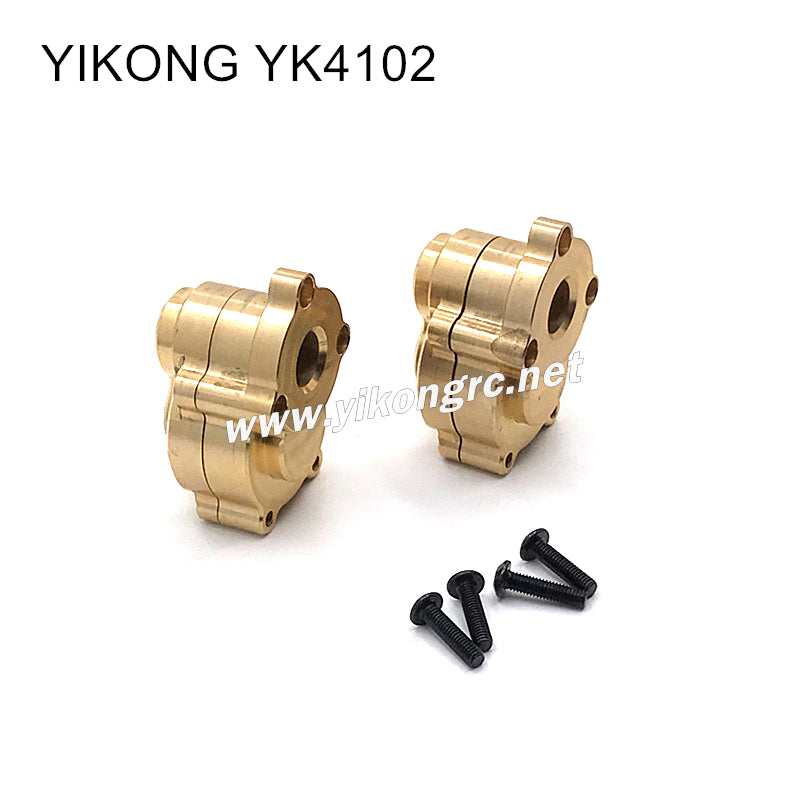 YIKONG YK4102 Upgrade Parts Brass counterweight rear wheel seat rear