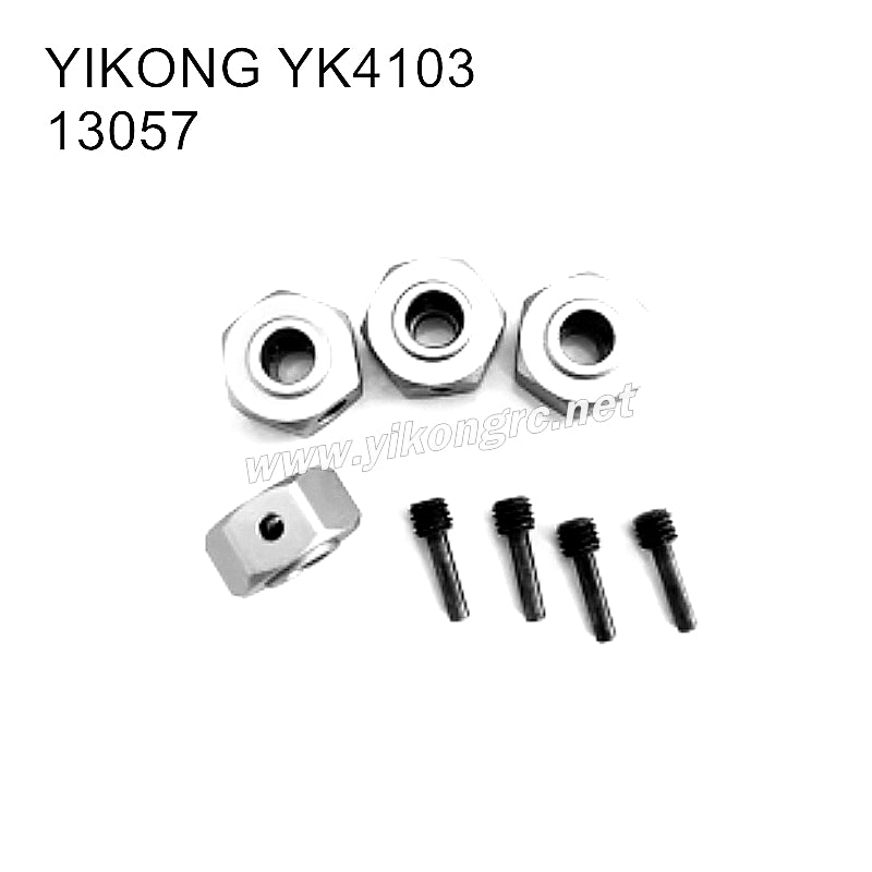 YIKONG YK4103 RC Crawler Parts Aluminum Hex Nuts 13057