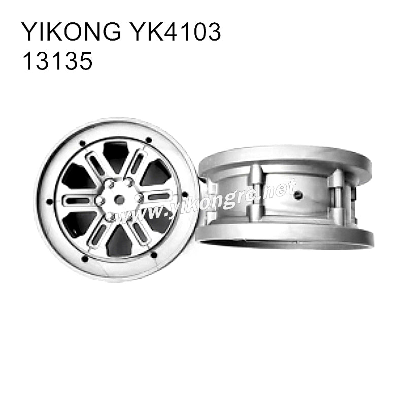 YIKONG YK4103 RC Crawler Parts Gray Rims 13135