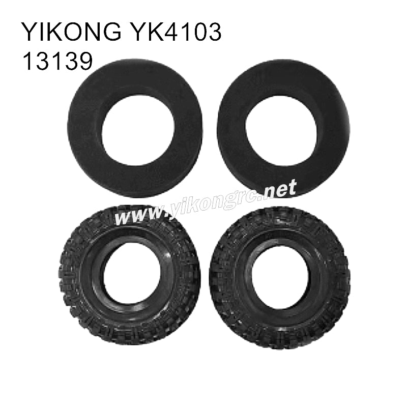 YIKONG YK4103 RC Crawler Parts Tires & Foams 13139