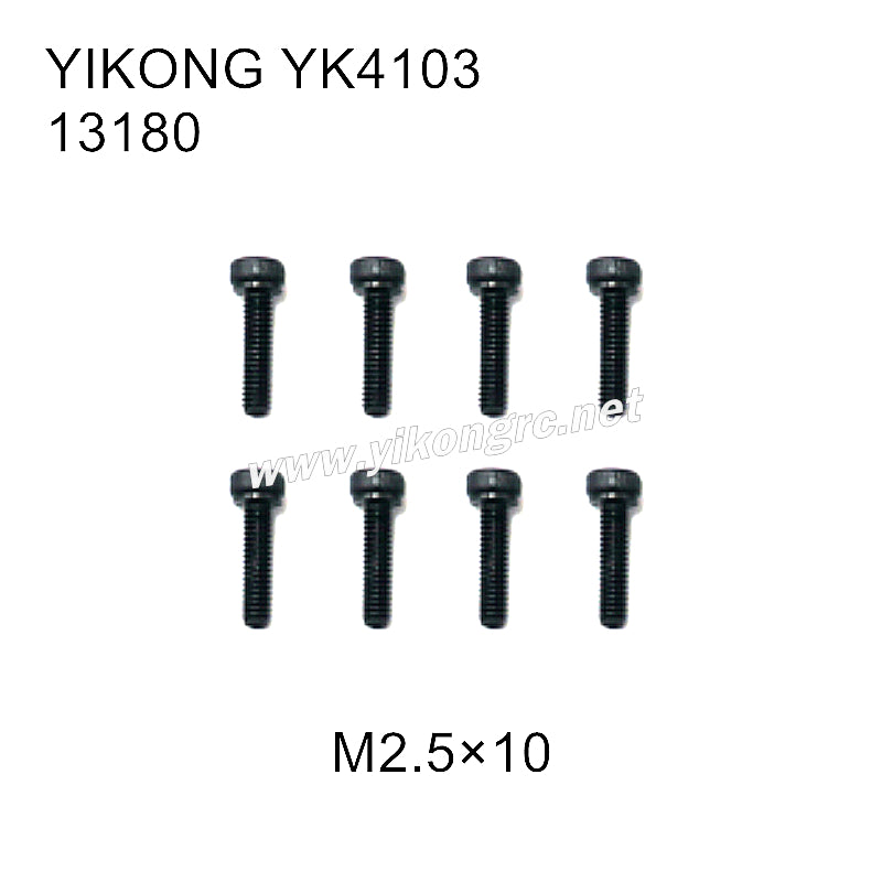 YIKONG YK4103 RC Crawler Parts cap head screws m2.5x10 13180