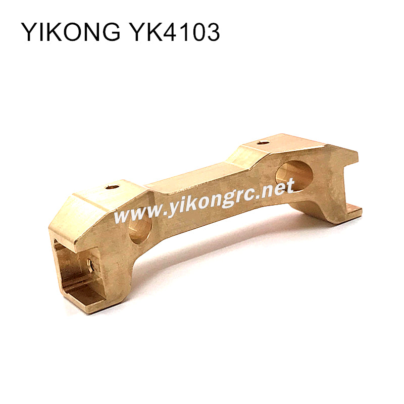 YIKONG YK4103 Upgrade Parts Brass Front Cross Beam Bracket Replacement Model top