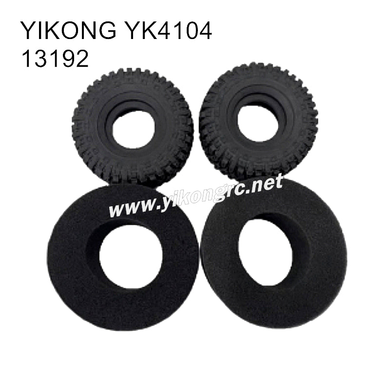 YIKONG YK4104 RC Car Parts tire and foam insert 13192