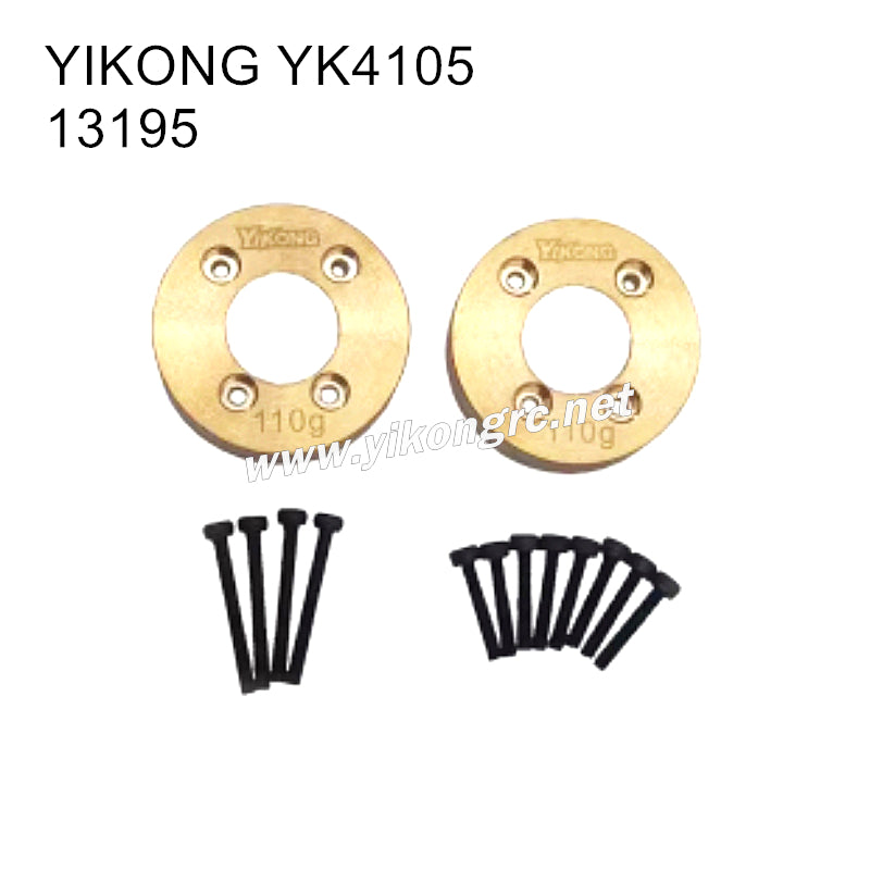 YIKONG YK4105 Parts metal clump weight 110g 13195