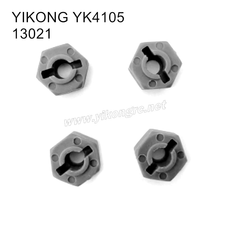 YIKONG YK4105 RC Truck Parts Plastic Hex Nuts 13021