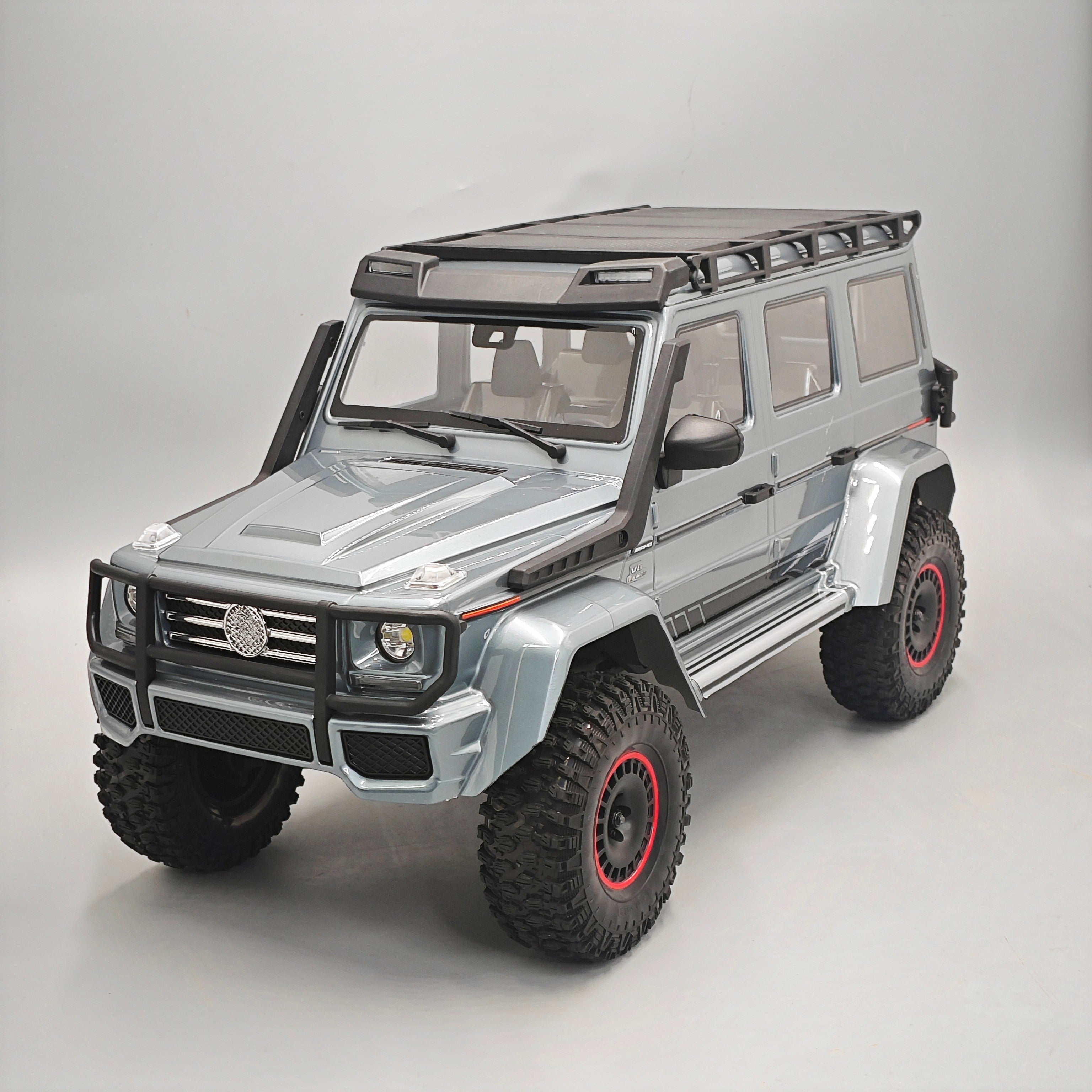 YIKONG YK4106 Pro V2 1/10 Tank turn RC Car cement gray