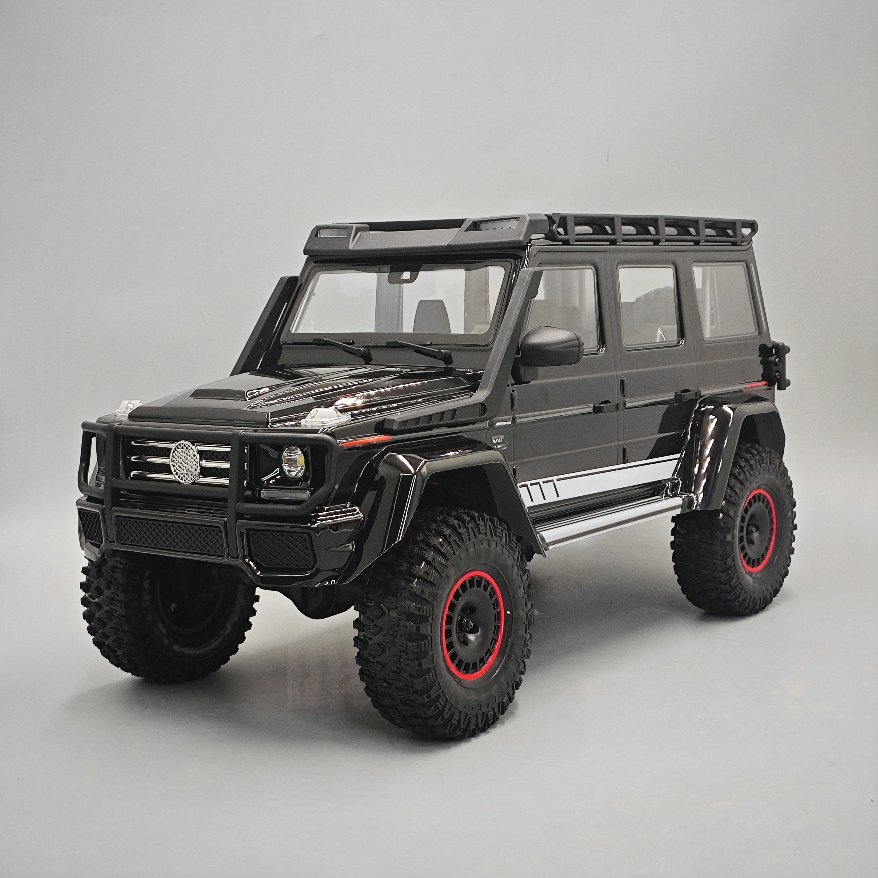 YIKONG YK4106 Pro V2 1/10 Tank turn RC Car deep black