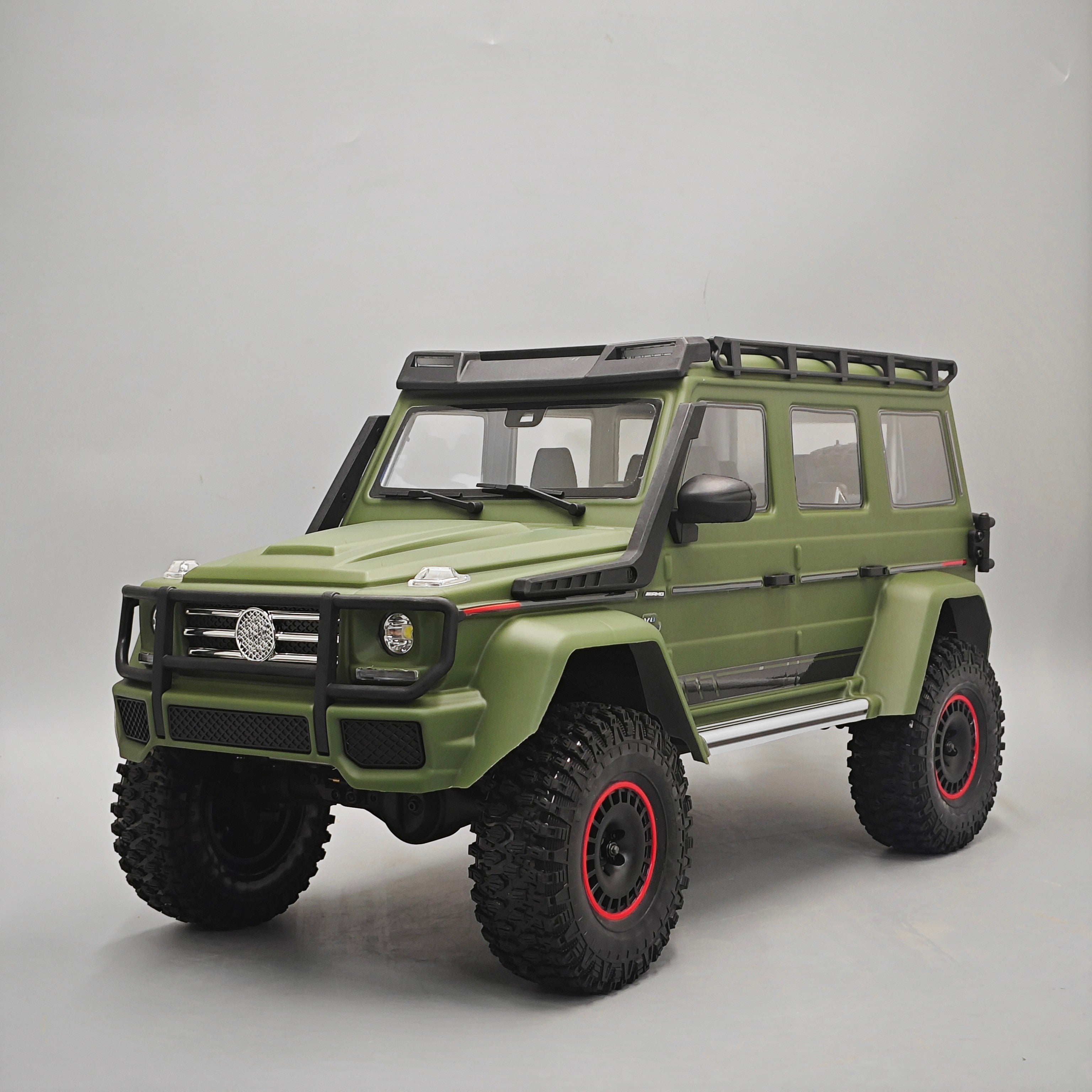YIKONG YK4106 Pro V2 1/10 Tank turn RC Car green