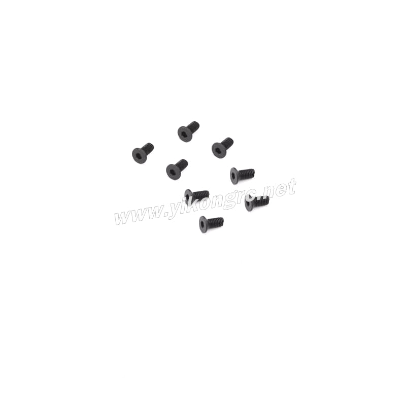 YIKONG YK4106 RC Car Parts Flat head socket screw M2.5x6 21144