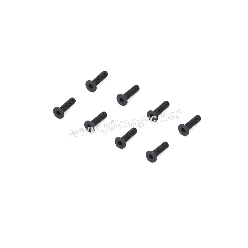 YIKONG YK4106 RC Car Parts Flat head socket screw M3x12 21148