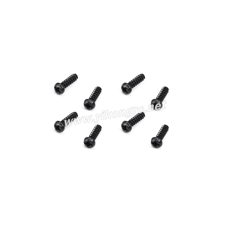 YIKONG YK4106 RC Car Parts Pan-head Cross Self-tapping Screw ST3x10 21158
