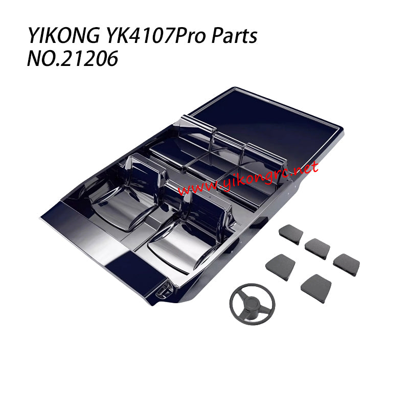 YIKONG YK4107Pro 1/10 RC Car Parts Cockpit Interior 21206