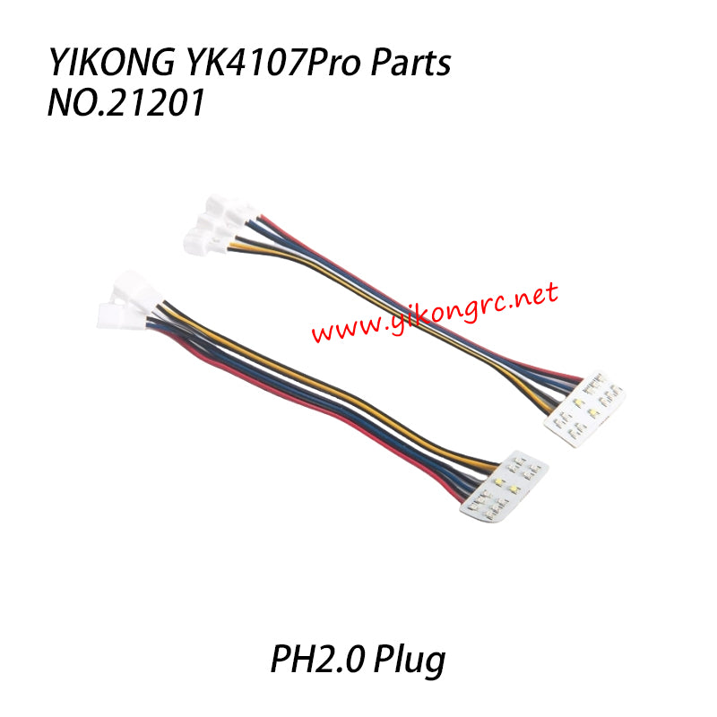 YIKONG YK4107Pro 1/10 RC Car Parts Taillight Board (Ph2.0 Plug) 21201