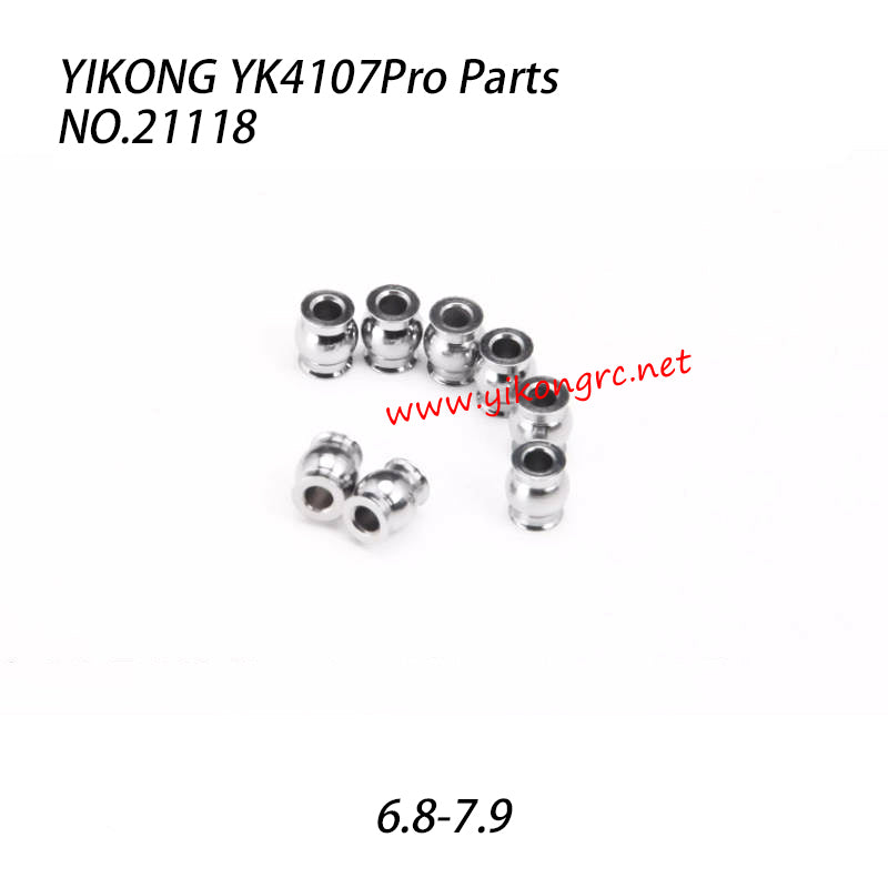 YIKONG YK4107Pro RC Car Parts Ball Head (6.8-7.9) 21118
