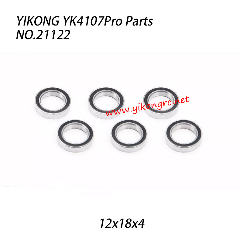 YIKONG YK4107Pro RC Car Parts Bearing (12x18x4) 21122