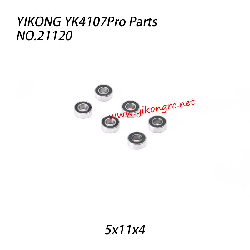 YIKONG YK4107Pro RC Car Parts Bearing (5x11x4) 21120