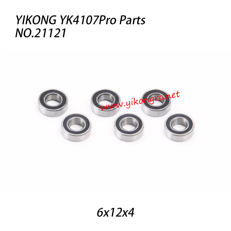 YIKONG YK4107Pro RC Car Parts Bearing (6x12x4) 21121