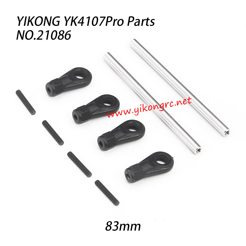 YIKONG YK4107Pro RC Car Parts Rear Upper Linkage (83mm) 21086