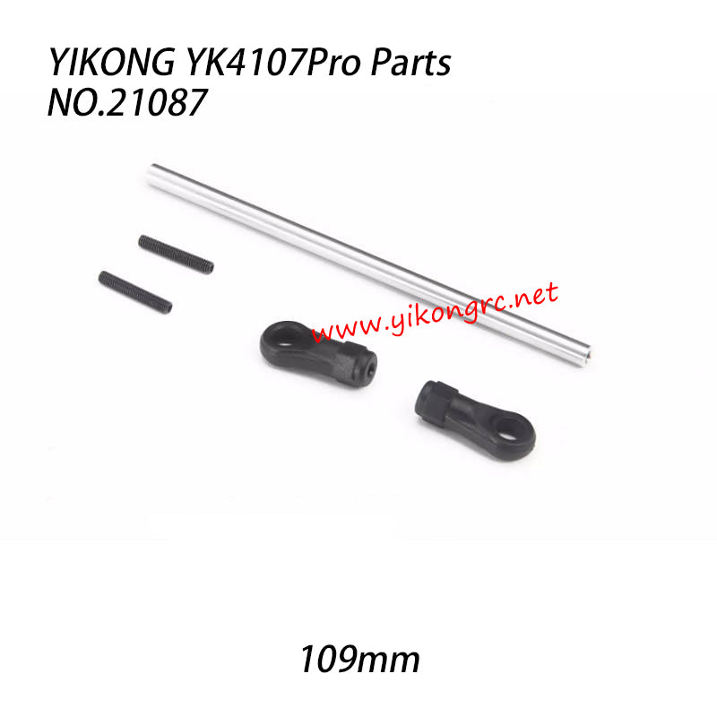 YIKONG YK4107Pro RC Car Parts Steering Rod 109mm 21087