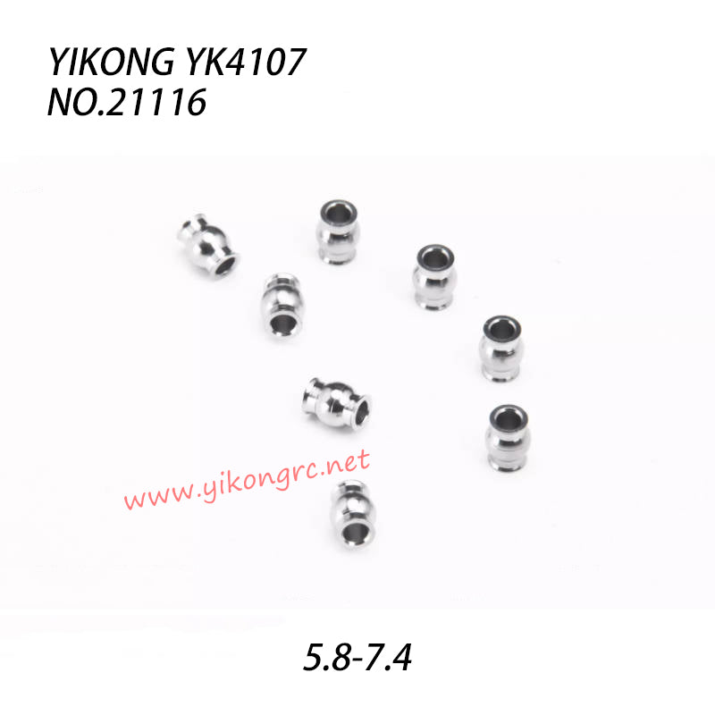 YIKONG YK4107 Parts Ball Head 5.8-7.4 21116