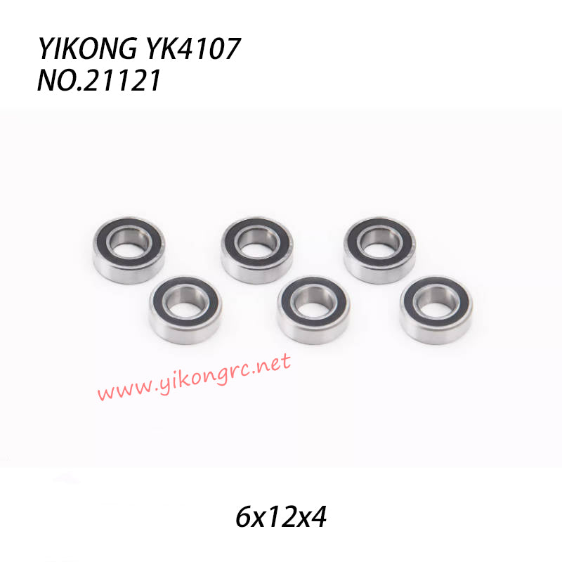 YIKONG YK4107 Parts Bearing 6x12x4 21121