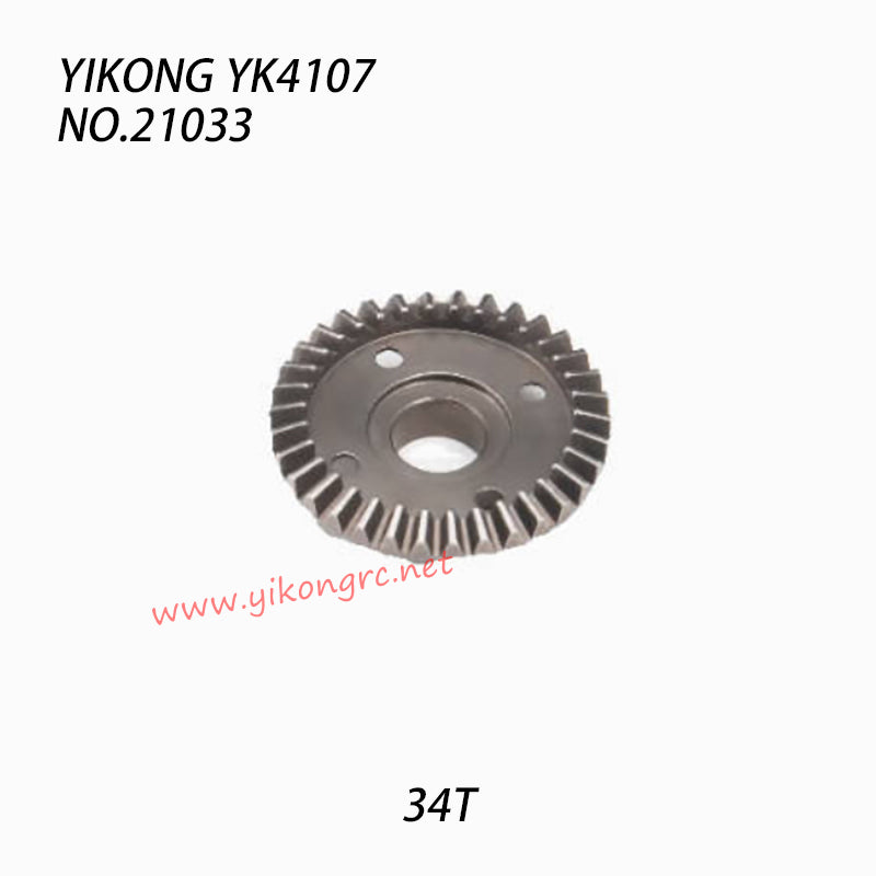 YIKONG YK4107 Parts Driven Gear 34t 21033